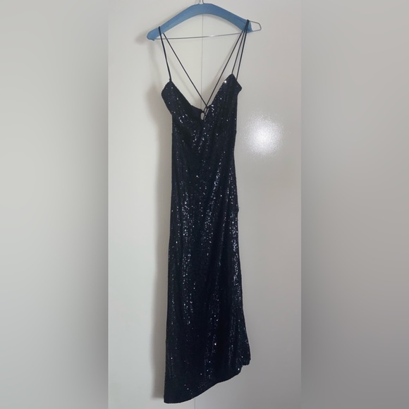Retroféte Dresses & Skirts - Retroféte; Size S; Authentic Black Sequin Designer Dress!
